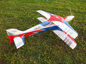SebArt Miss Wind S 50E ARF 1520 Green-Red